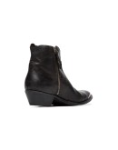  young leather cowboy ankle boots