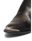  young leather cowboy ankle boots