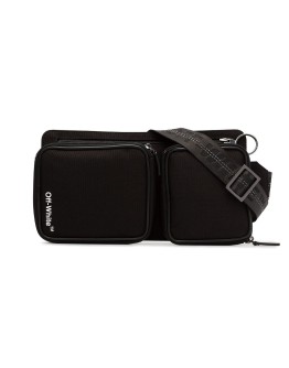 Cordura logo print belt bag