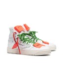 white Off Court 3.0 leather sneakers