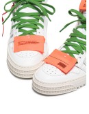 white Off Court 3.0 leather sneakers