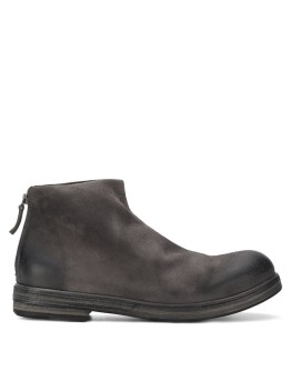 distressed ankle boots