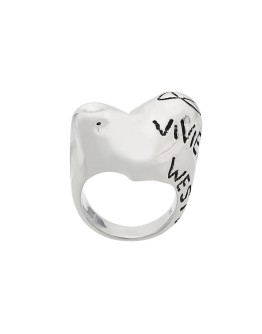 chunky logo ring