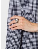 chunky logo ring