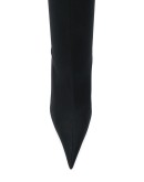 Knife crepe jersey boots