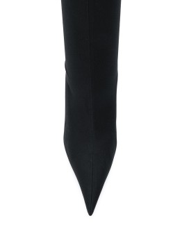 Knife crepe jersey boots