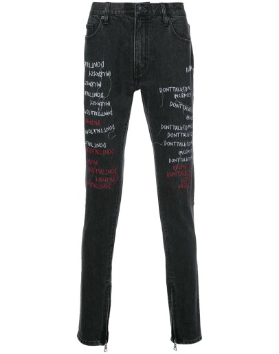 Don't talk to me I'm crazy jeans