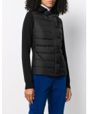 Maglione knitted sleeve puffer jacket