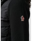 Maglione knitted sleeve puffer jacket