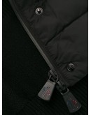 Maglione knitted sleeve puffer jacket