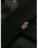 Maglione knitted sleeve puffer jacket