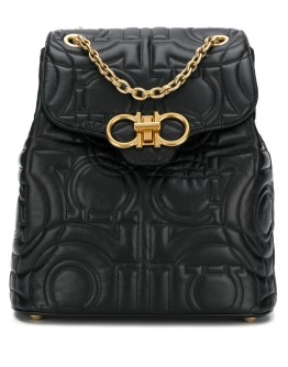 quilted Gancini backpack