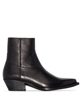 West zipped ankle boots