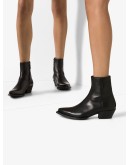 West zipped ankle boots