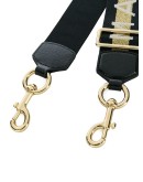 logo stripe bag strap