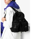 logo plaque buckled backpack