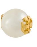 crystal pearl stud earrings