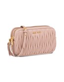 Matelassé make-up bag