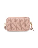Matelassé make-up bag