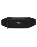 logo plaque adjustable belt bag