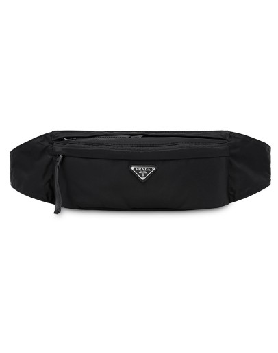 logo plaque adjustable belt bag