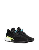 black, blue and yellow pod-s3.1 sneakers
