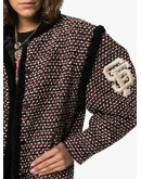 embroidered tweed jacket