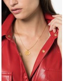 Love coin necklace