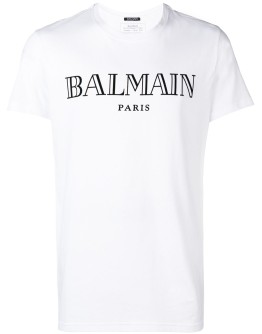 logo print T-shirt