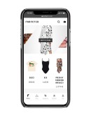 black textured leather Iphone X case