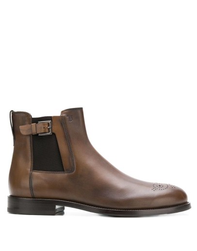 buckle detail chelsea boots