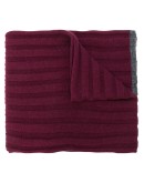 ribbed knit scarf