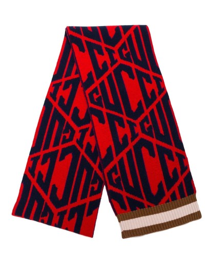 logo printed scarf 