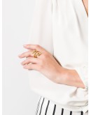 wrap-around snake ring