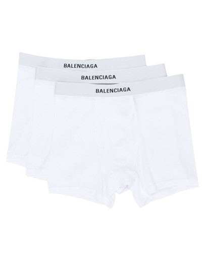 pack of three branded boxers
