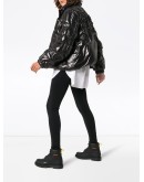 Rubellite flower-embellished jacket 