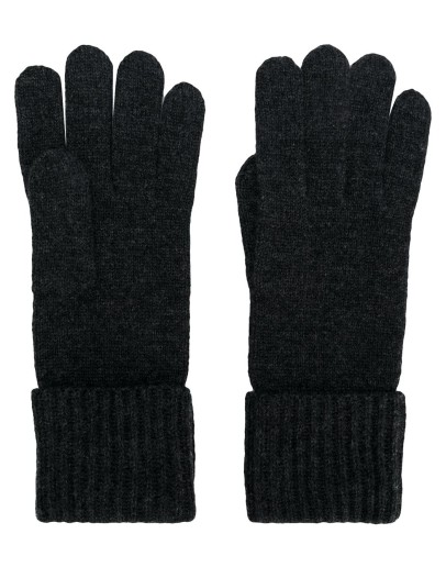 cashmere ribbed gloves