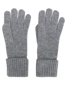 cashmere ribbed gloves