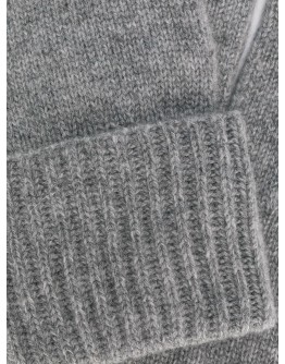 cashmere ribbed gloves