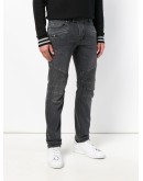 slim biker jeans