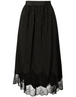 Joslin jacquard skirt