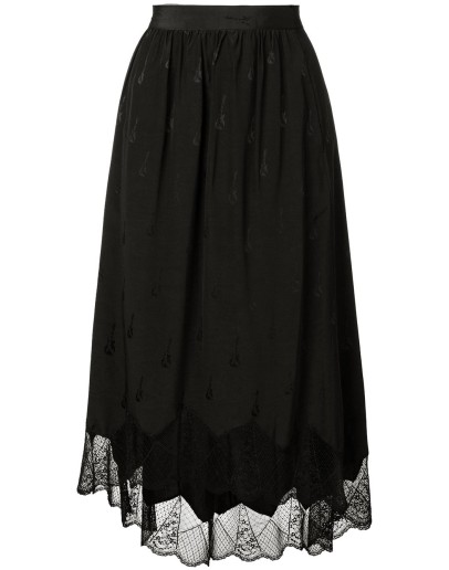 Joslin jacquard skirt