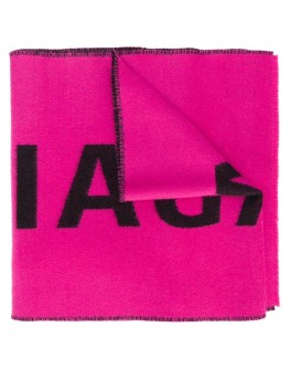 long logo scarf