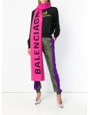 long logo scarf