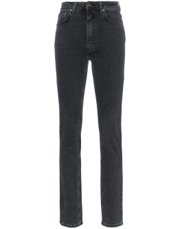 high waisted slim fit jeans