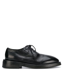 chunky heel lace-up shoes