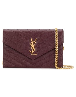 Envelope chain clutch bag