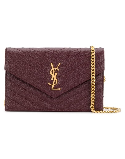Envelope chain clutch bag
