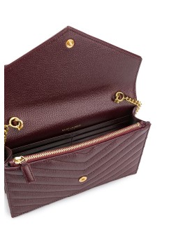 Envelope chain clutch bag