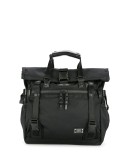 double buckle tote bag